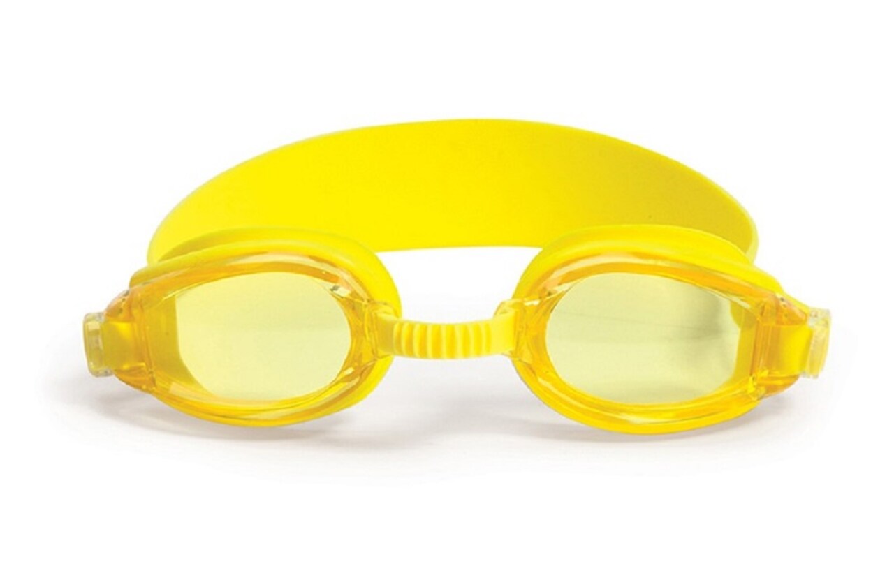 Swim Central 6.25" Yellow Advantage Goggles Swimming Pool Accessory